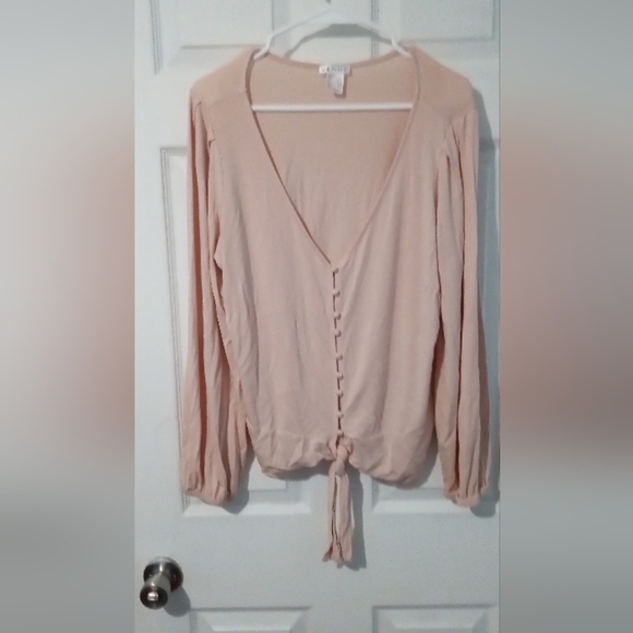 VENUS Soft Pink Blouse - Picture 1 of 3